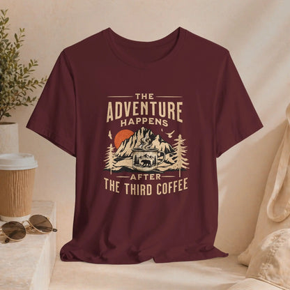Adventure Happens T-Shirt - Boldly Bitter Company