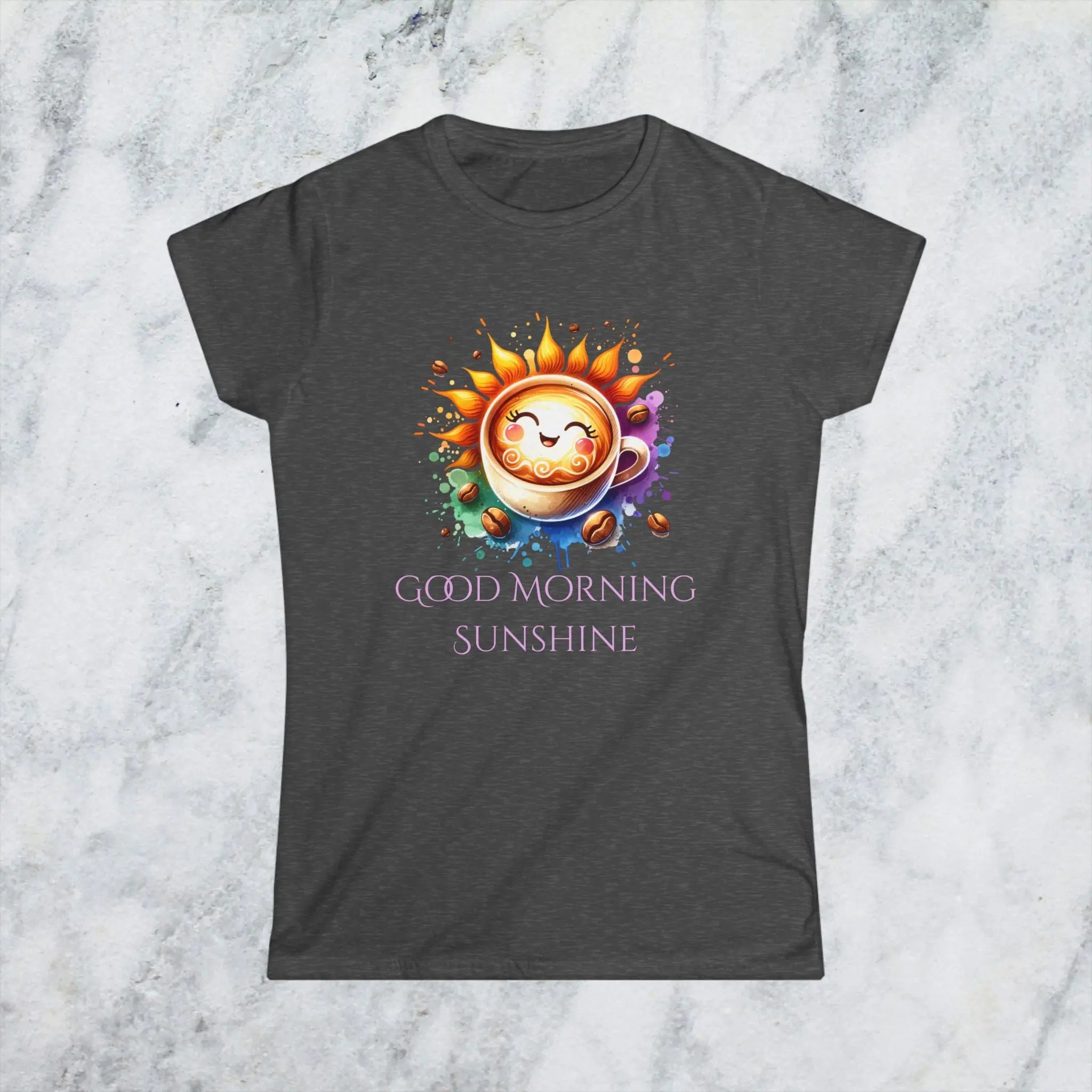 Good Morning Sunshine - Sunshine and Coffee Tee - Boldly Bitter Company