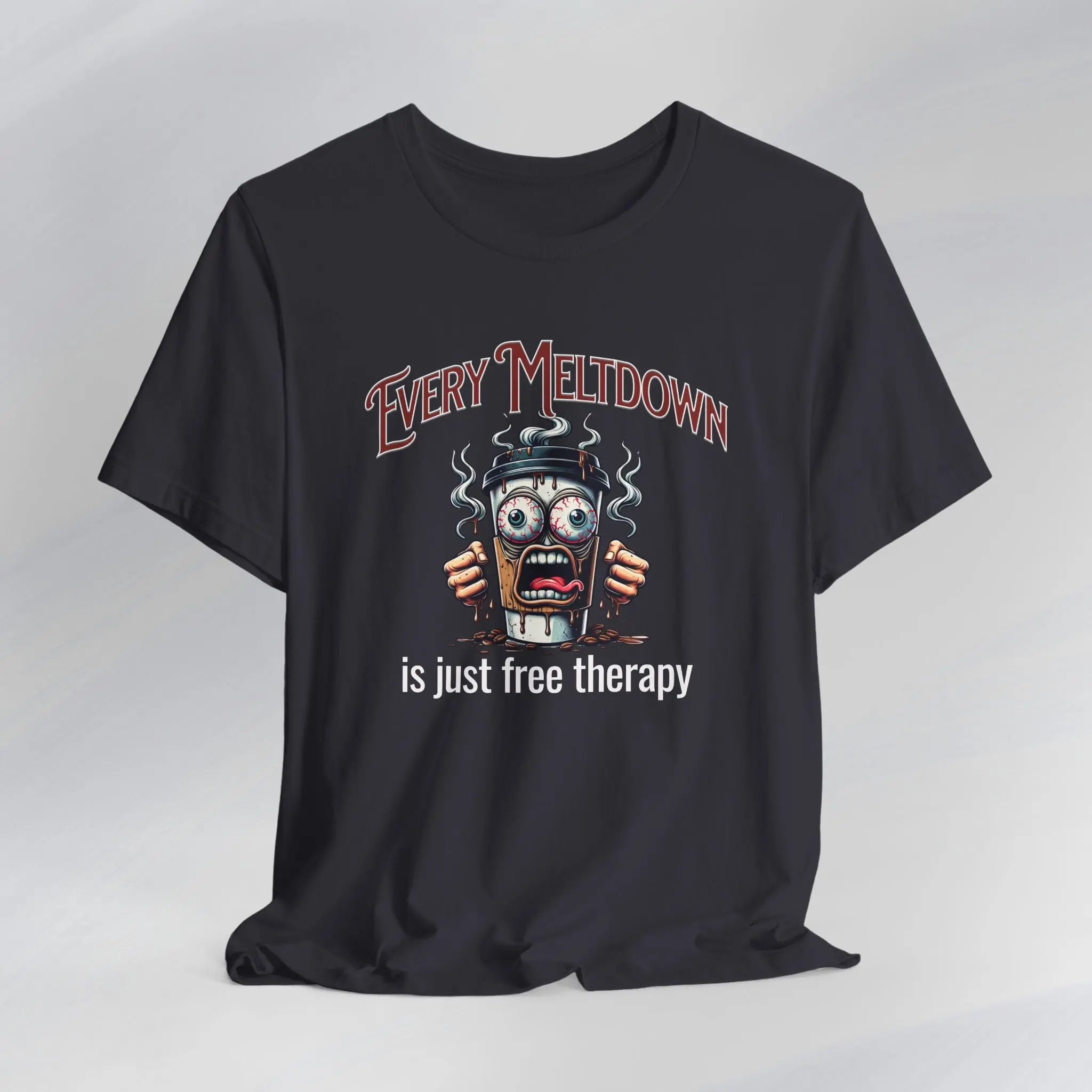 Free Therapy Coffee Tee - Boldly Bitter Company