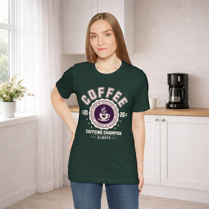 Varsity Coffee Champion Tee Printify