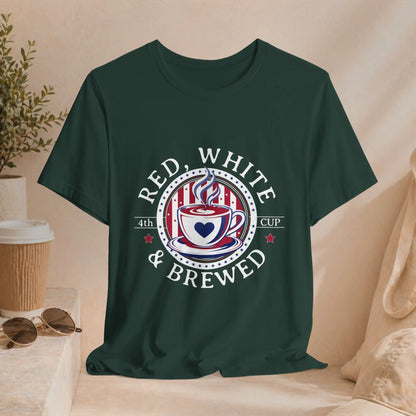 Red, White & Brewed Tee - Boldly Bitter Company