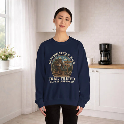 Caffeinated & Wild Sweatshirt Printify