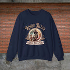 Western Rodeo Blend Sweatshirt, Cozy Unisex Sweater, Vintage Graphic Crewneck, Country Style Apparel, Perfect for Rodeo Events - Boldly Bitter Company