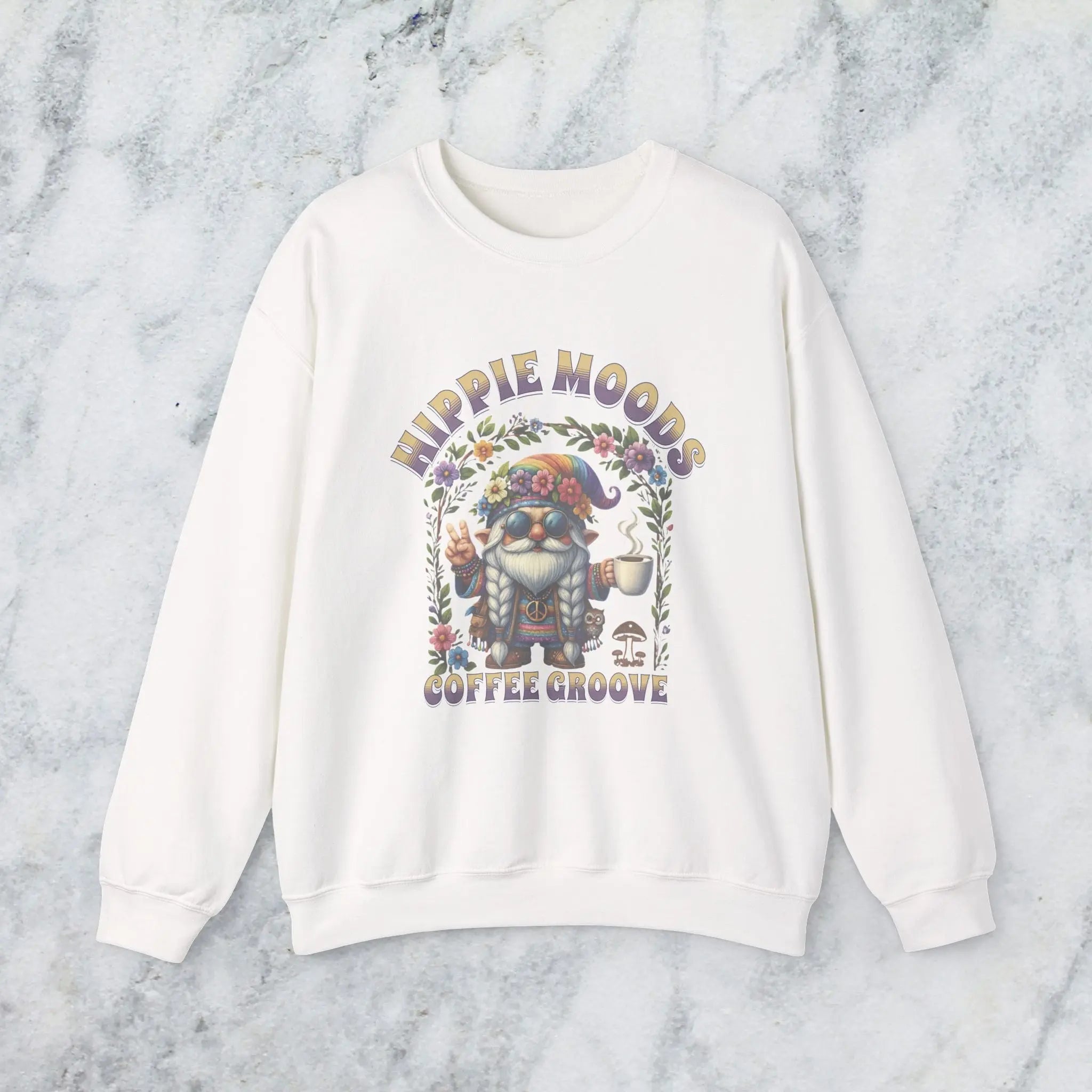 Hippie Gnome Sweatshirt - Boldly Bitter Company