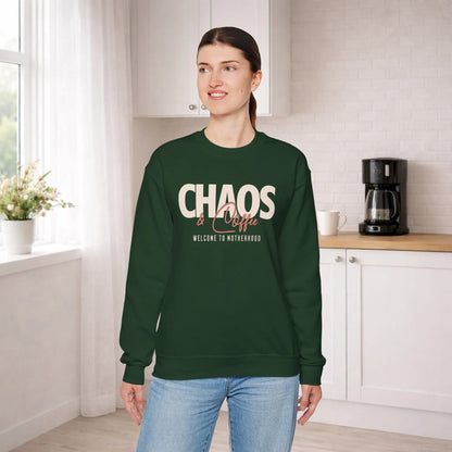 Chaos & Coffee Sweatshirt Printify