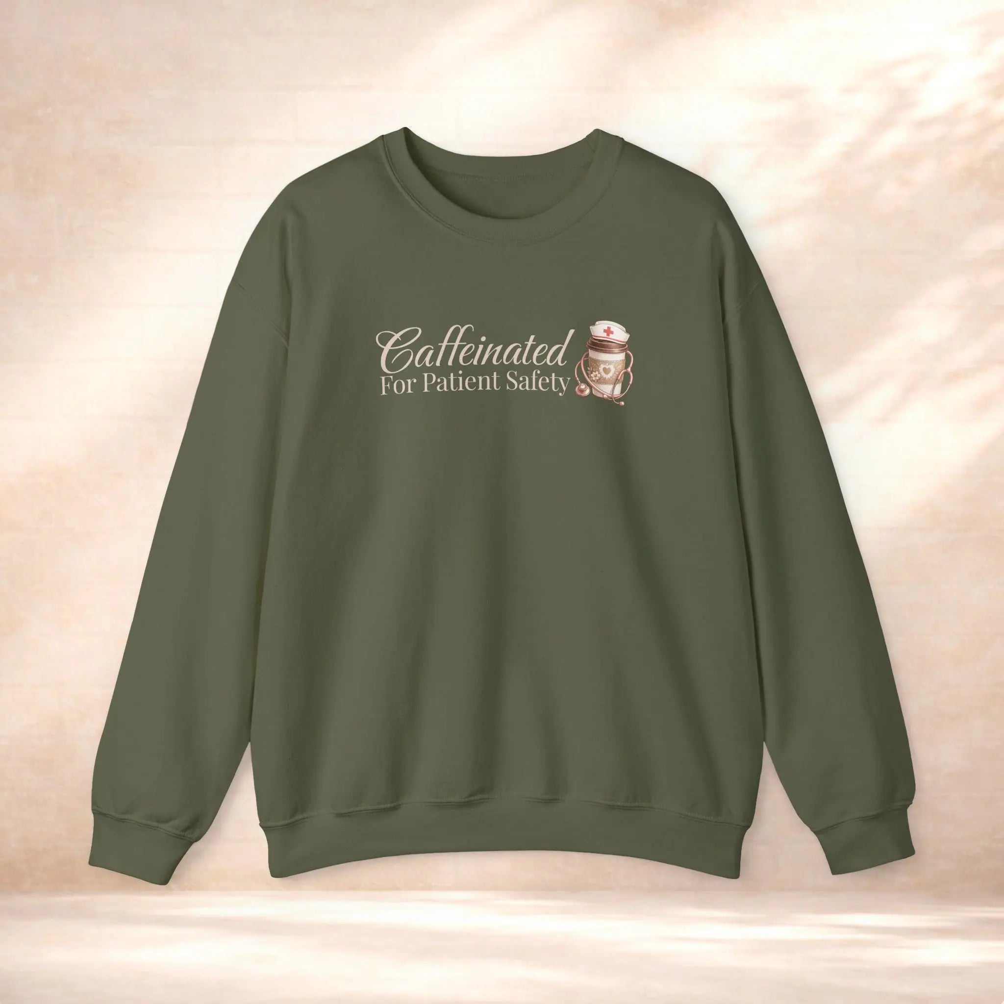 Caffeinated for Patient Safety Sweatshirt