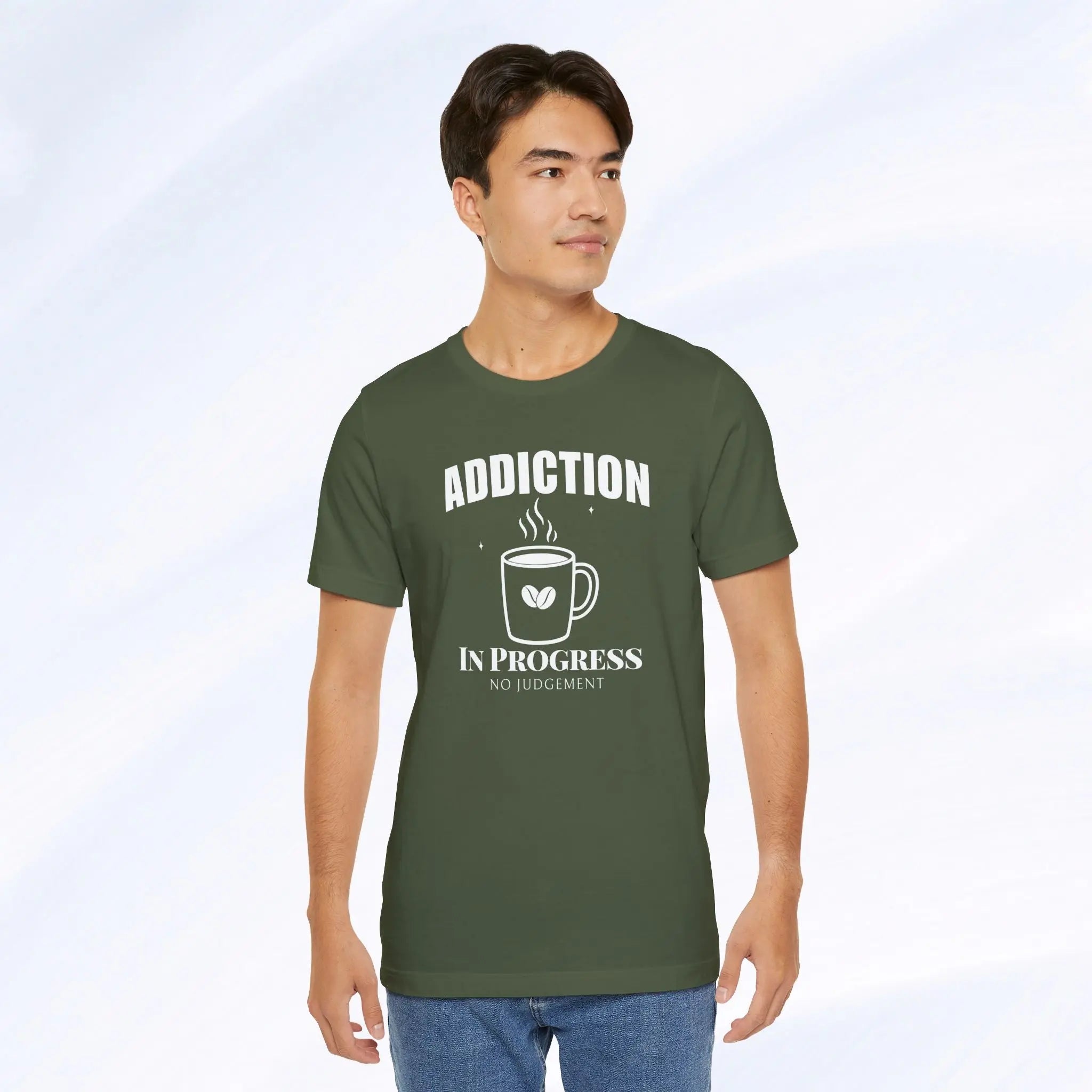 Coffee Addiction T‑Shirt - Boldly Bitter Company