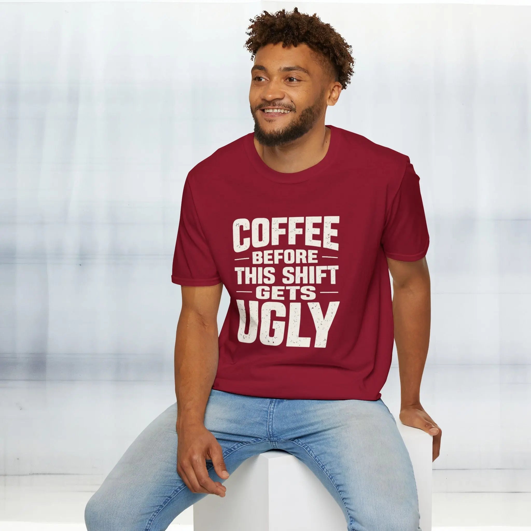 Coffee Before This Shift T-Shirt Printify