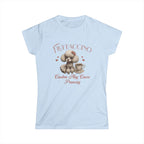 Fluffaccino Tshirt - Caution May Cause Prancing Printify