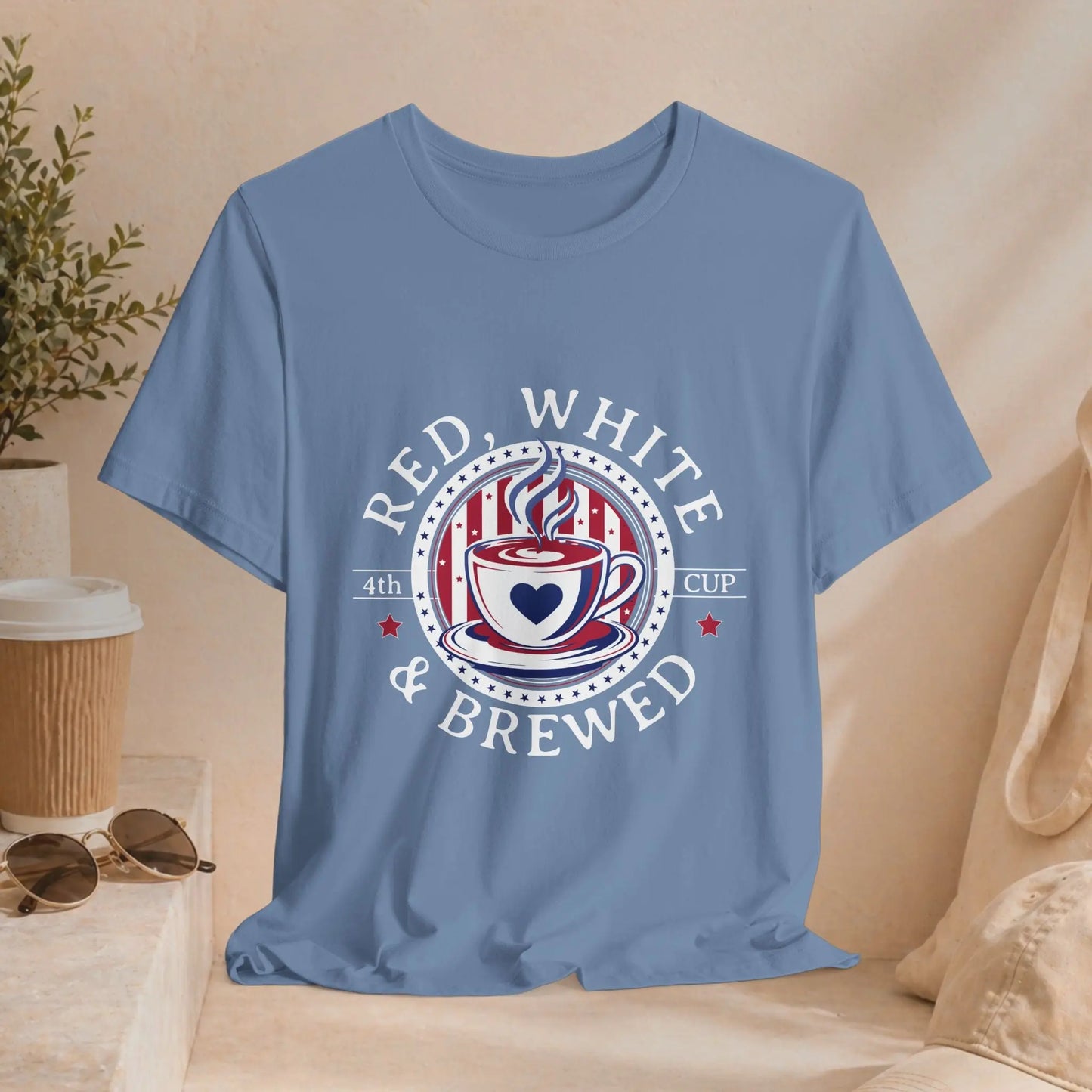 Red, White & Brewed Tee - Boldly Bitter Company