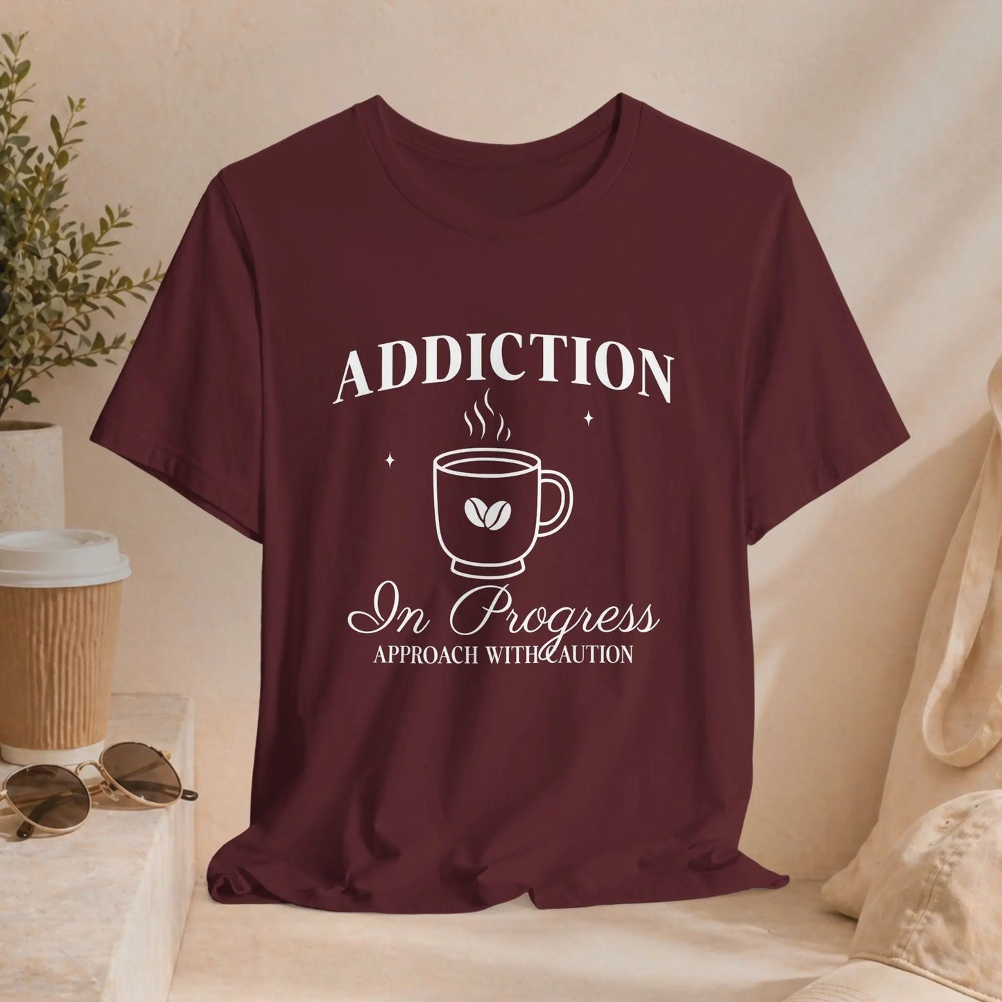 Addiction In Progress Tee - Boldly Bitter Company
