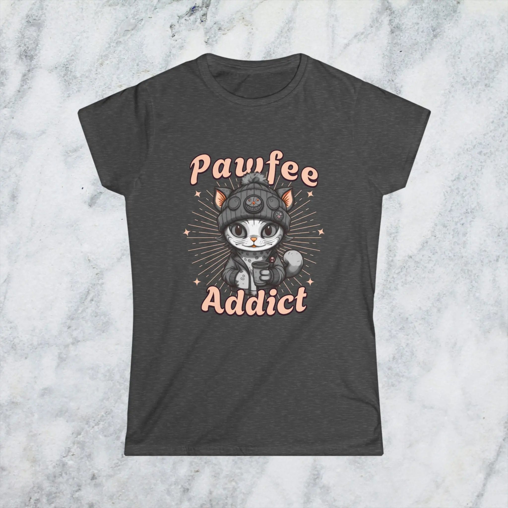 Pawfee Addict T-shirt Printify