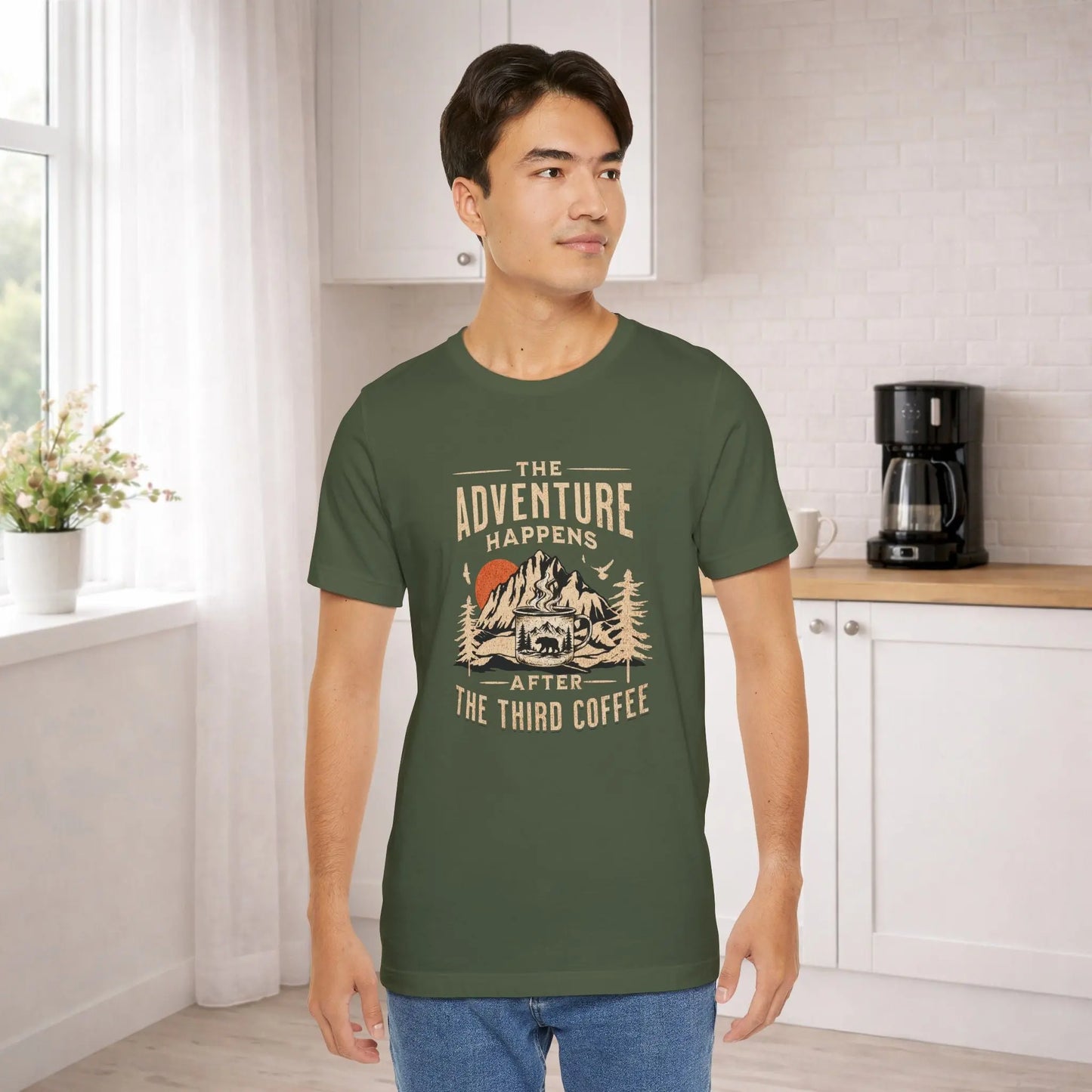 Adventure Happens T-Shirt - Boldly Bitter Company