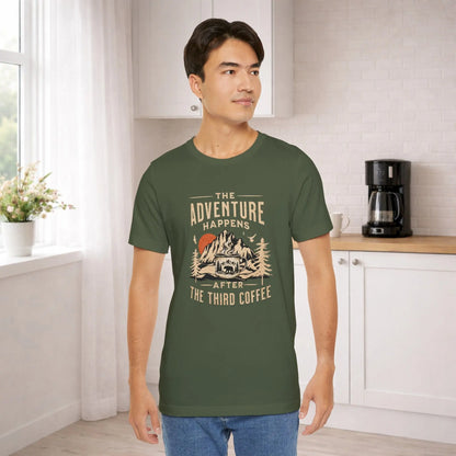 Adventure Happens T-Shirt - Boldly Bitter Company