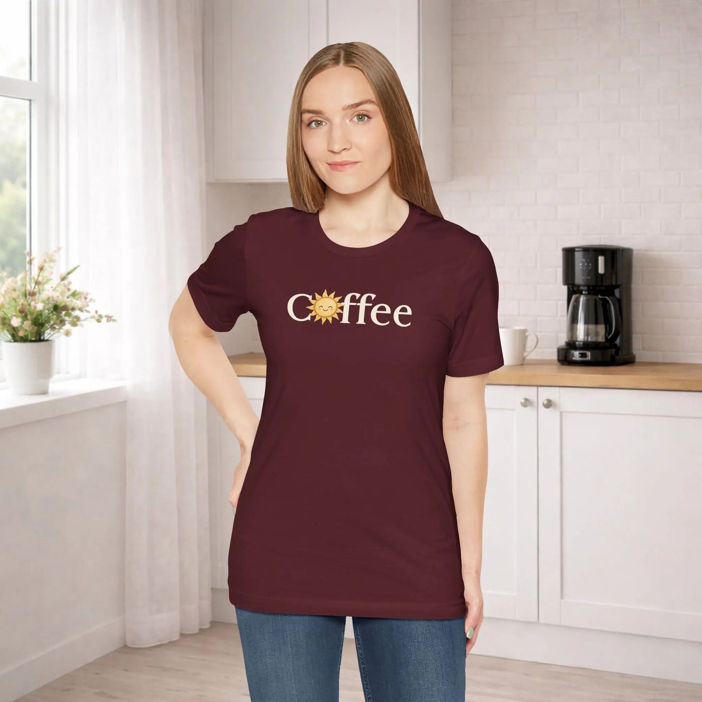 Coffee Sun Tee Printify
