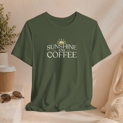 Sunshine and Coffee Mug T-Shirt Printify