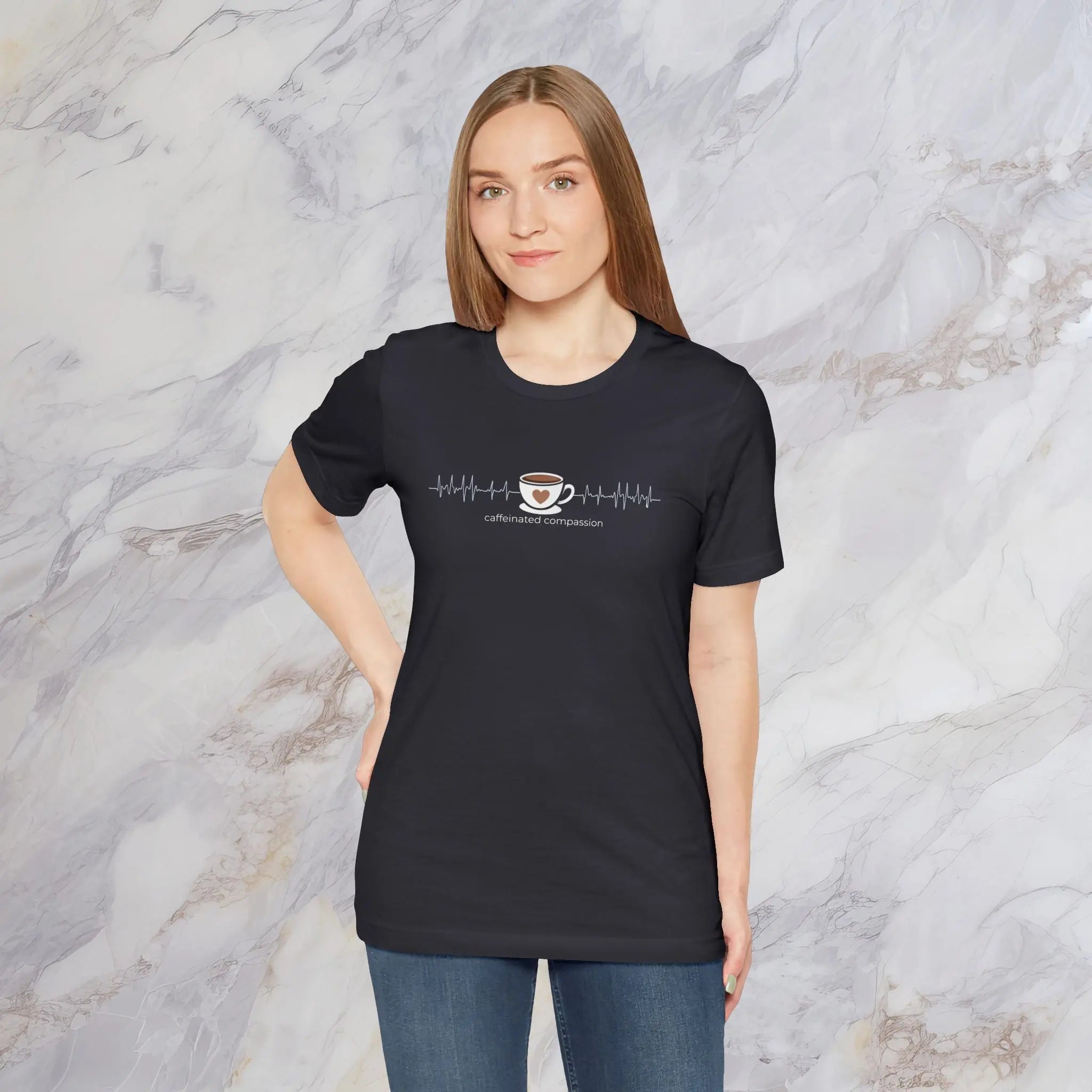 Caffeinated Compassion Tee - Boldly Bitter Company