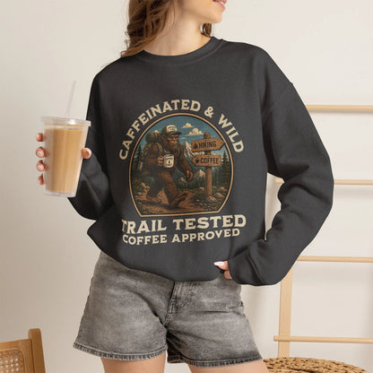 Caffeinated & Wild Sweatshirt Printify