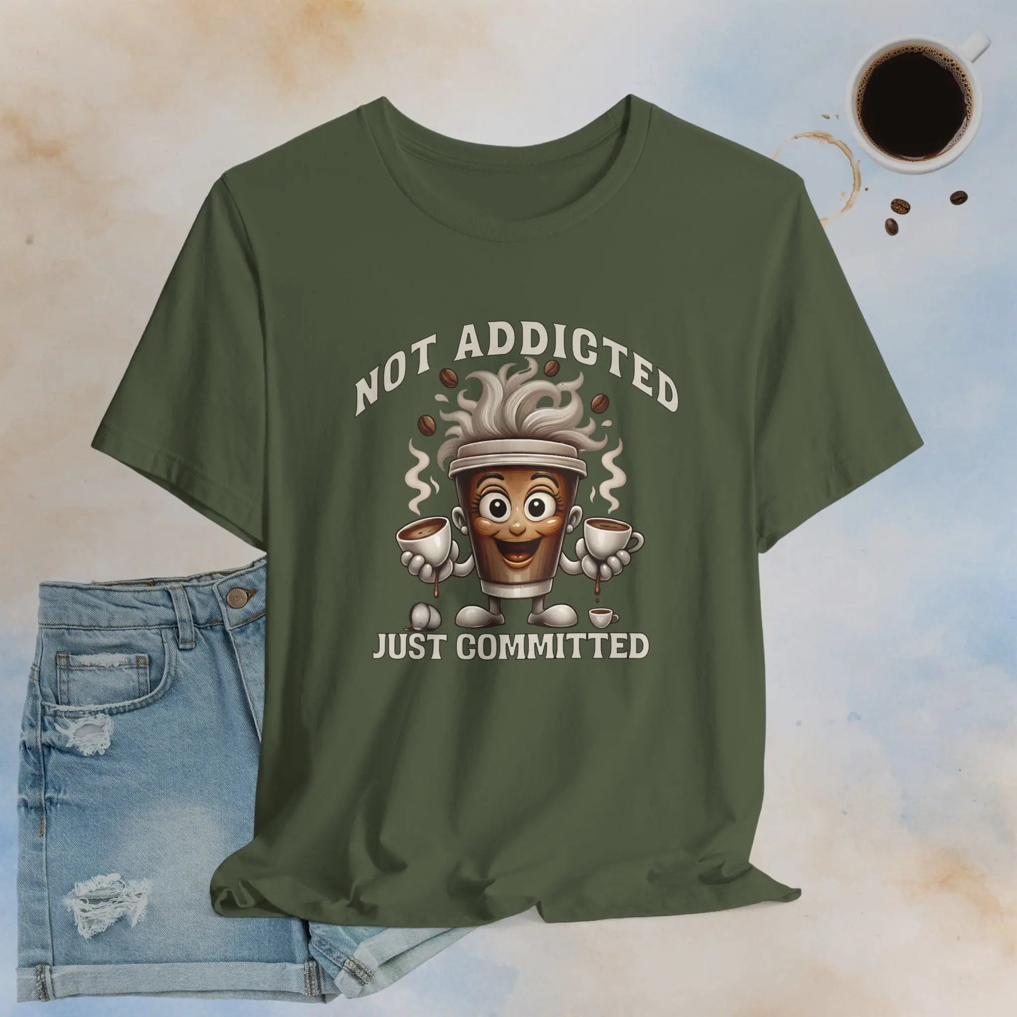 Just Committed T‑Shirt Printify