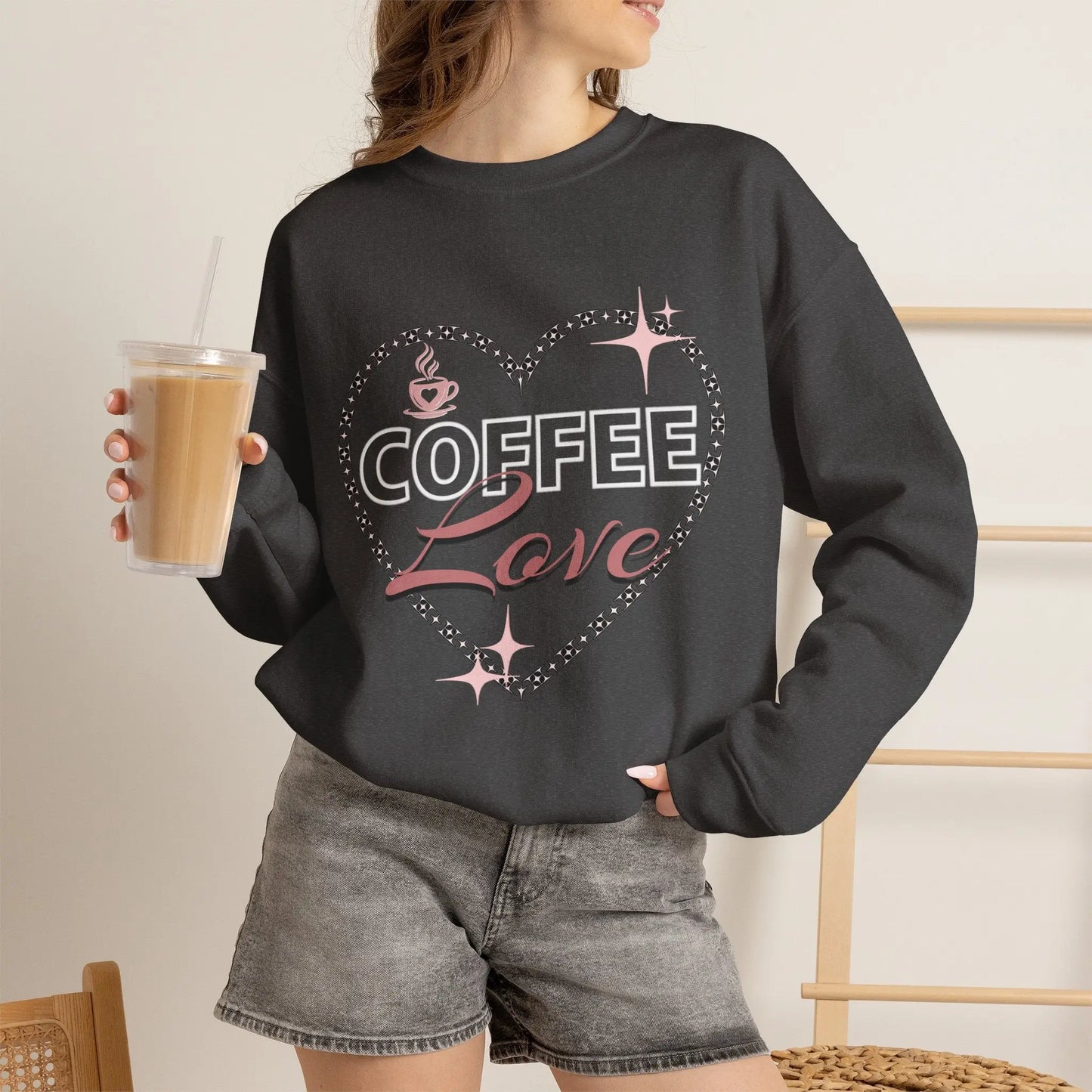 Coffee Love Sweatshirt Printify