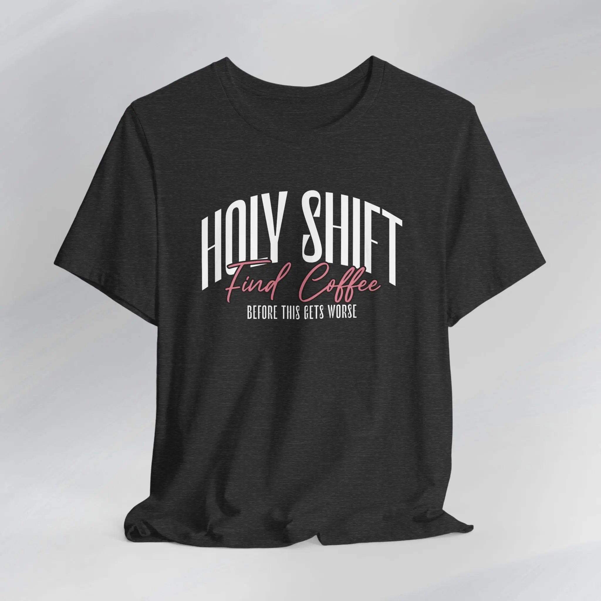 Holy Shift Coffee Tee Printify