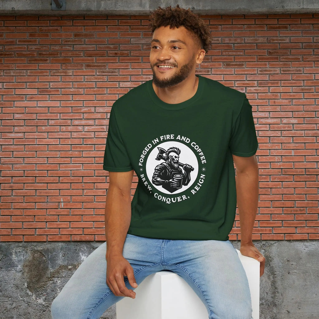 Forged in Fire Viking T-Shirt Printify