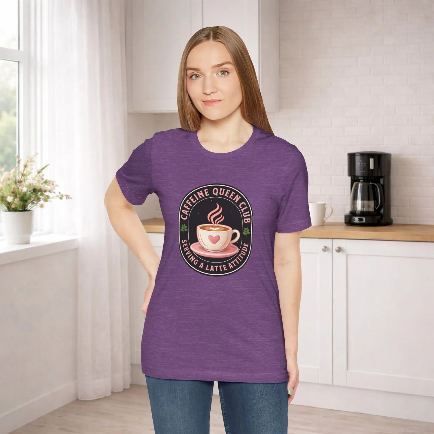 Caffeine Queen Club T-Shirt - Boldly Bitter Company