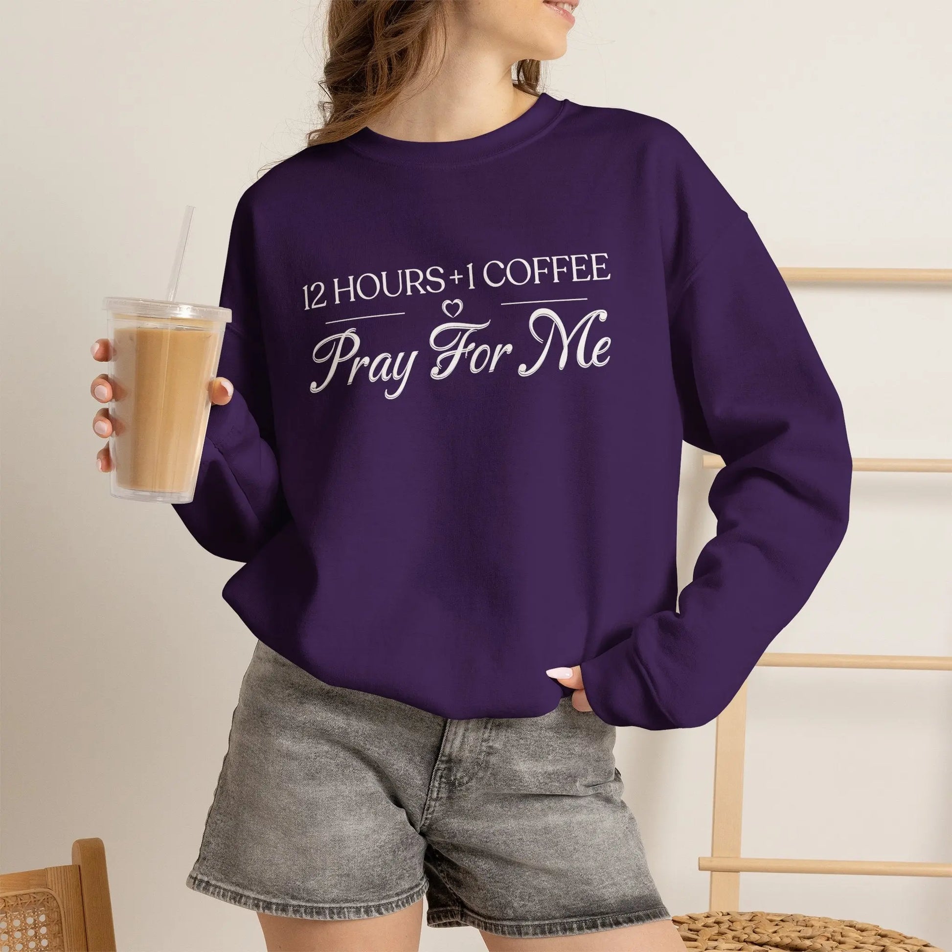 Pray For Me Sweatshirt Printify