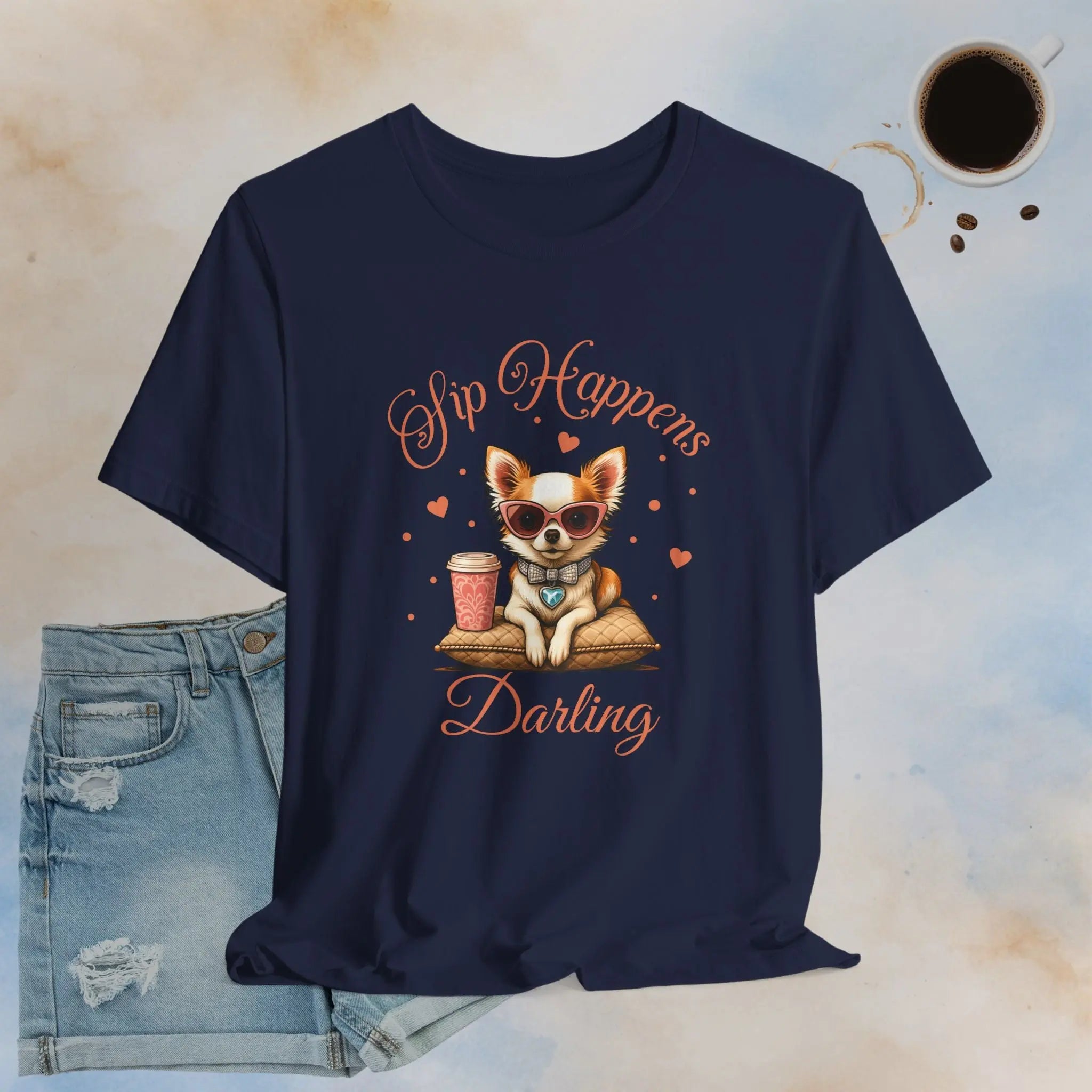 Sip Happens Tee Printify