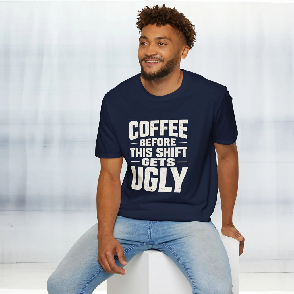 Coffee Before This Shift T-Shirt Printify