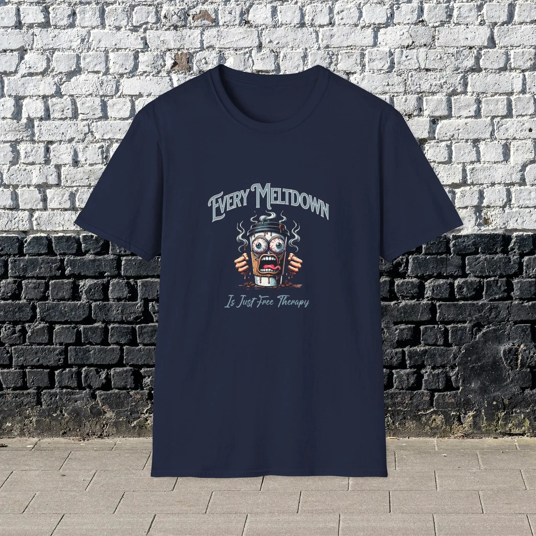 Therapy Coffee Cup T-shirt Printify