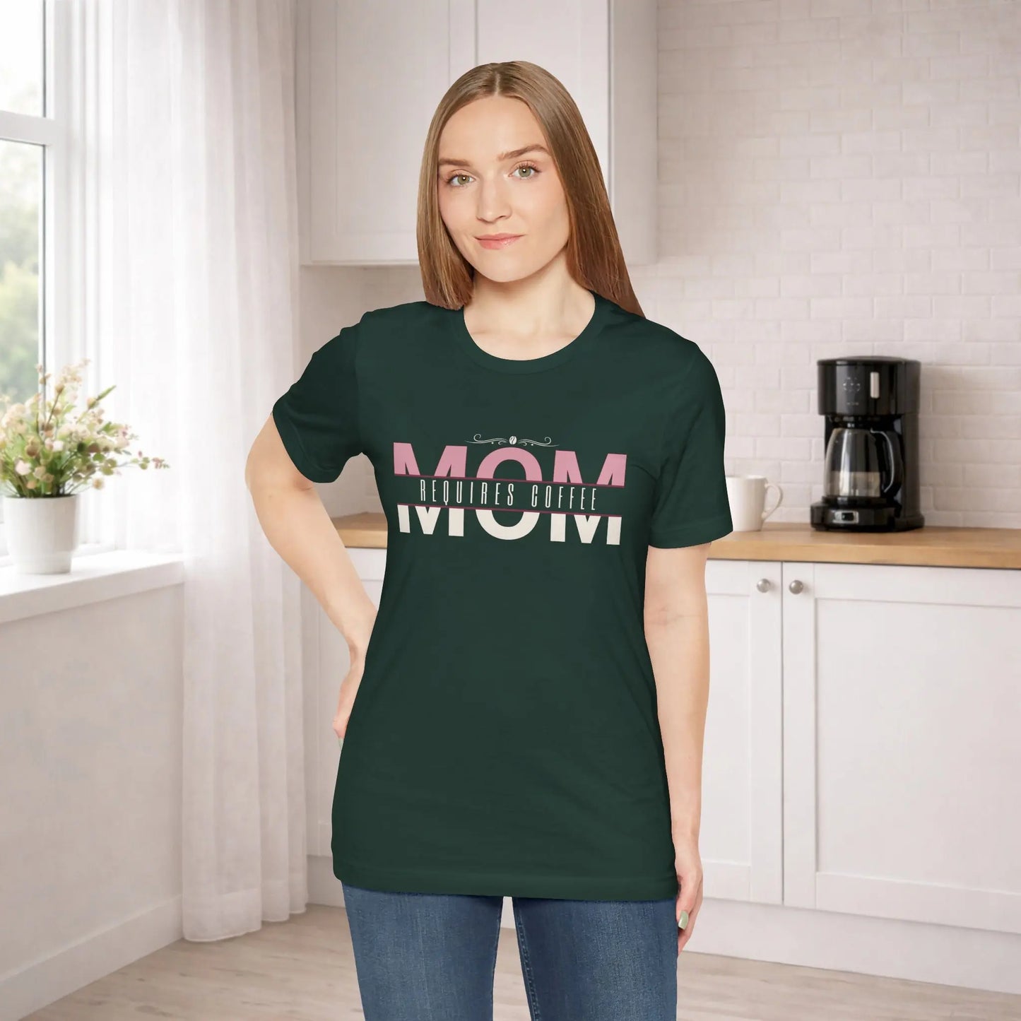 Mom Requires Coffee Tee - Boldly Bitter Company