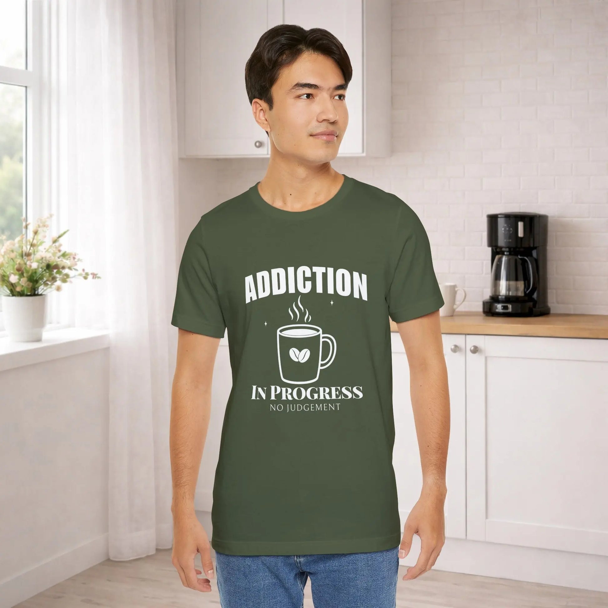 Coffee Addiction T‑Shirt - Boldly Bitter Company