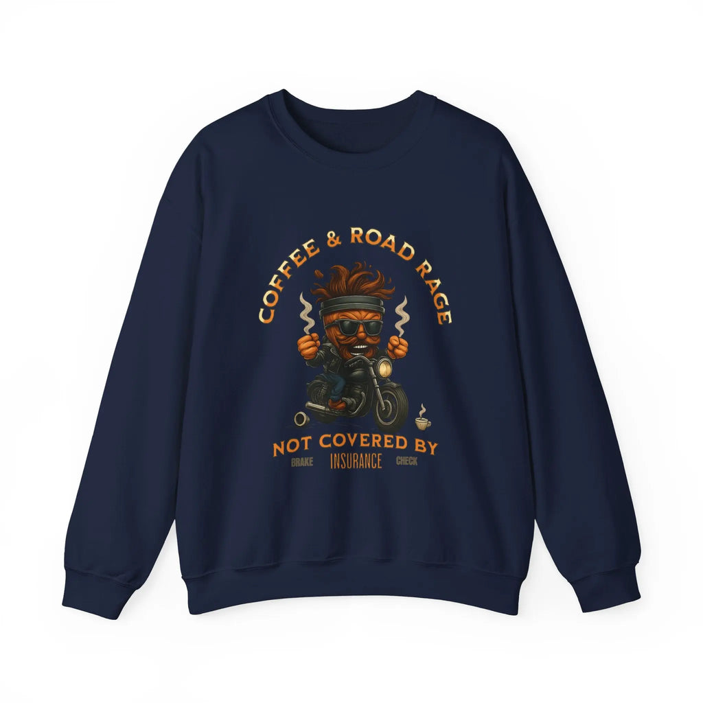 Coffee & Road Rage Sweatshirt Printify