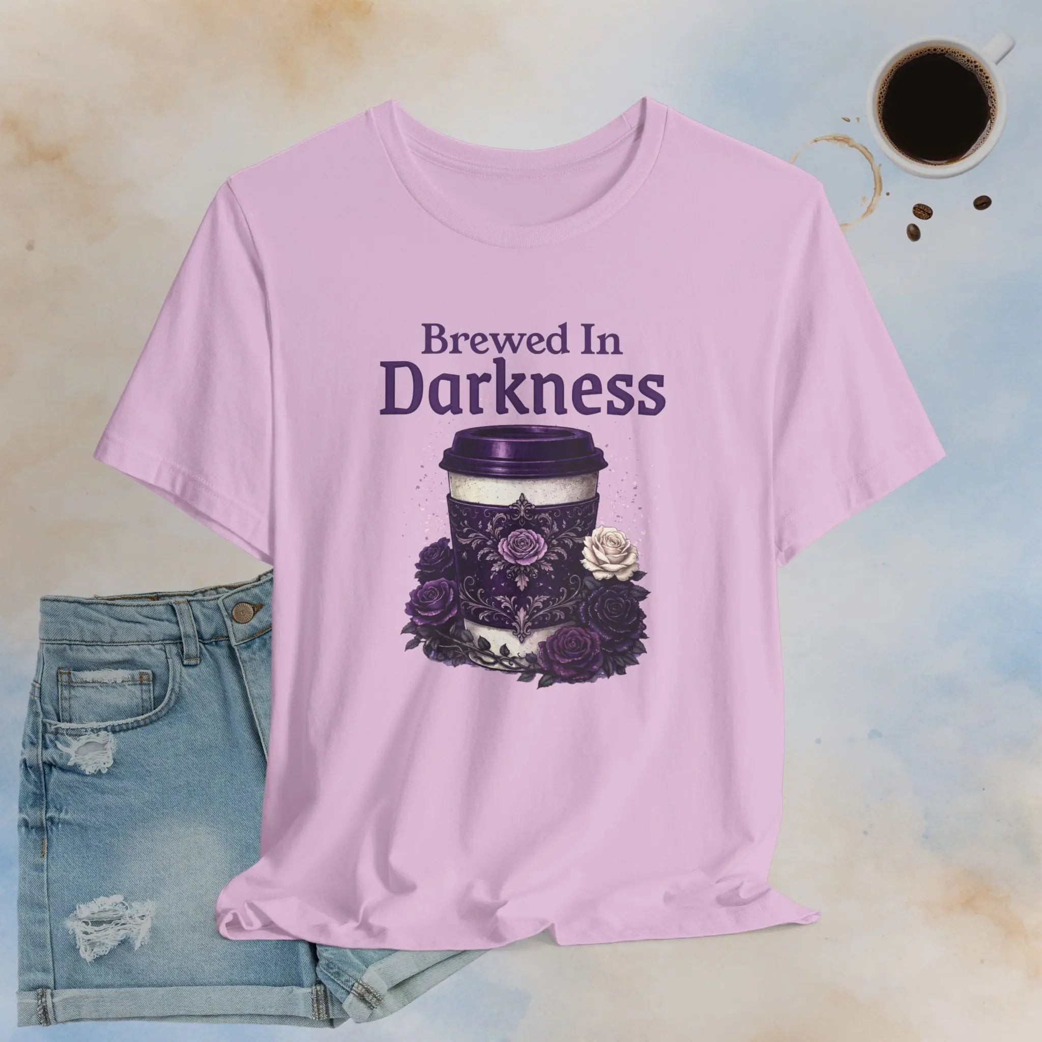 Brewed in Darkness Tee Printify