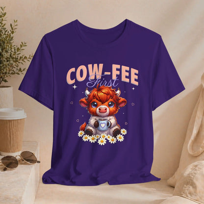 Cow-Fee First Tee - Boldly Bitter Company
