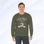 Coffee Makes This Shift Tolerable Sweatshirt Printify