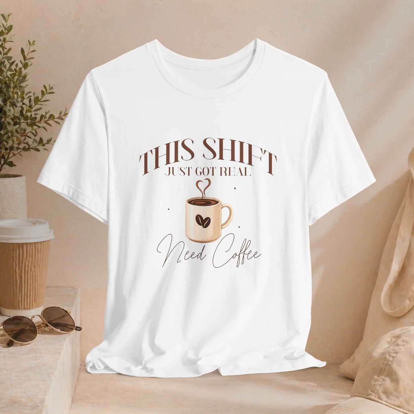 Shift Just Got Real T-Shirt - Boldly Bitter Company