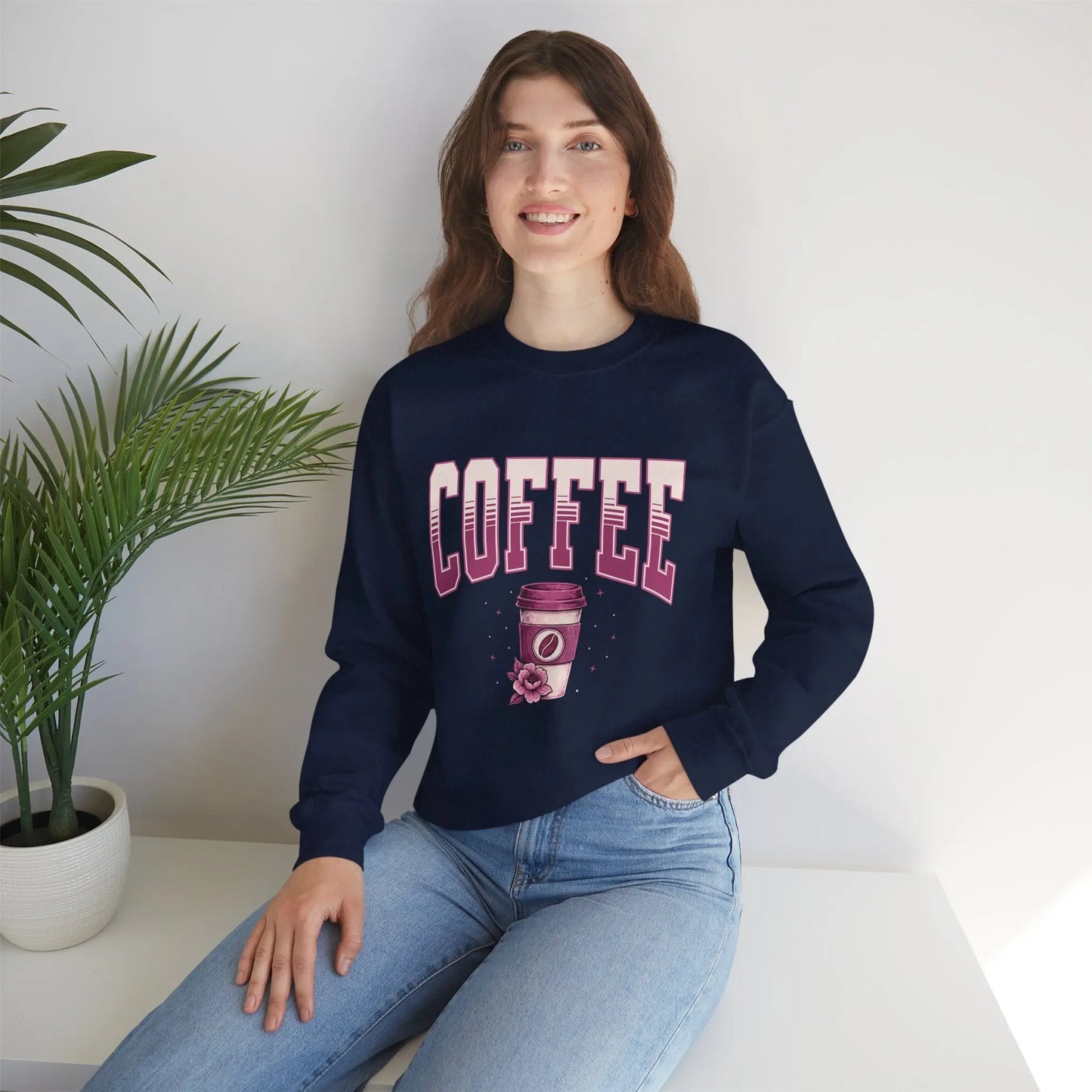 Coffee Graphic Sweatshirt Printify