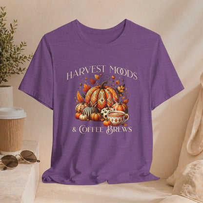 Harvest Moods & Coffee Brews Tee Printify