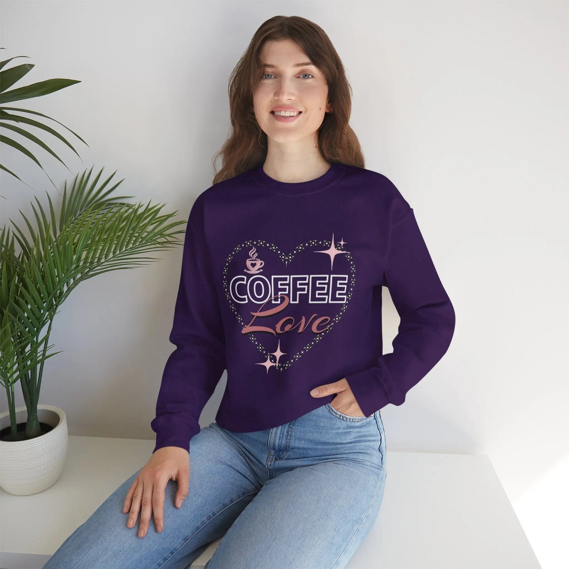 Coffee Love Sweatshirt Printify
