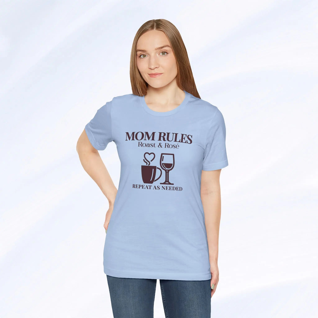 Mom Rules Tee Printify