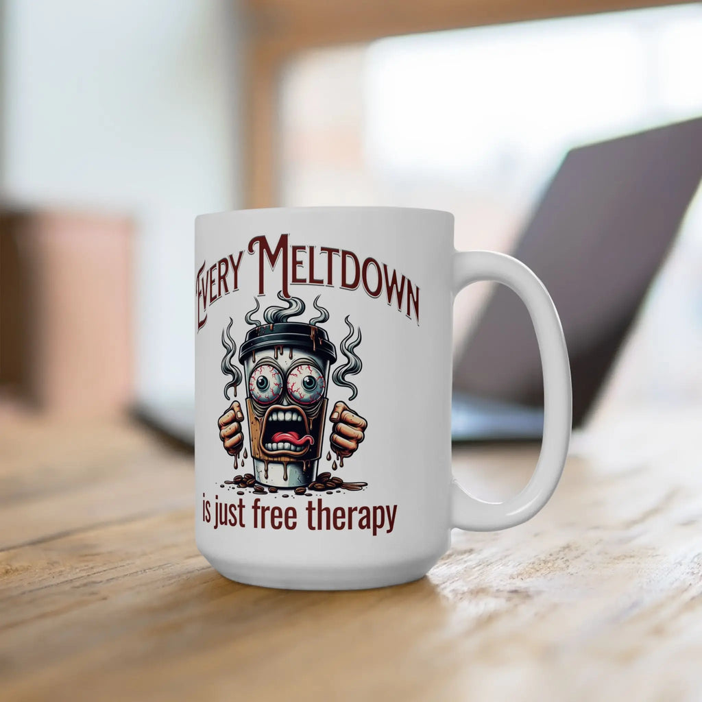 Free Therapy 15oz Mug - Boldly Bitter Company