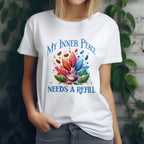Inner Peace Coffee T-Shirt Printify