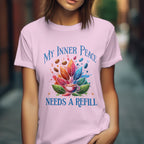 Inner Peace Coffee T-Shirt Printify