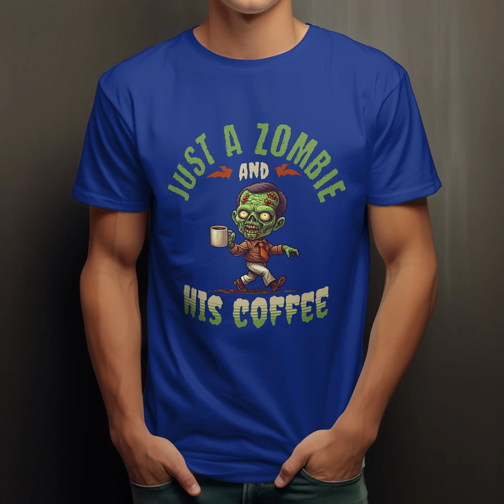 Just A Zombie T-shirt Printify