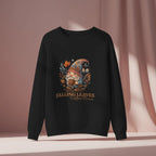 Falling Leaves Gnome Sweatshirt Printify