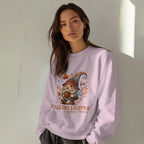 Falling Leaves Gnome Sweatshirt Printify