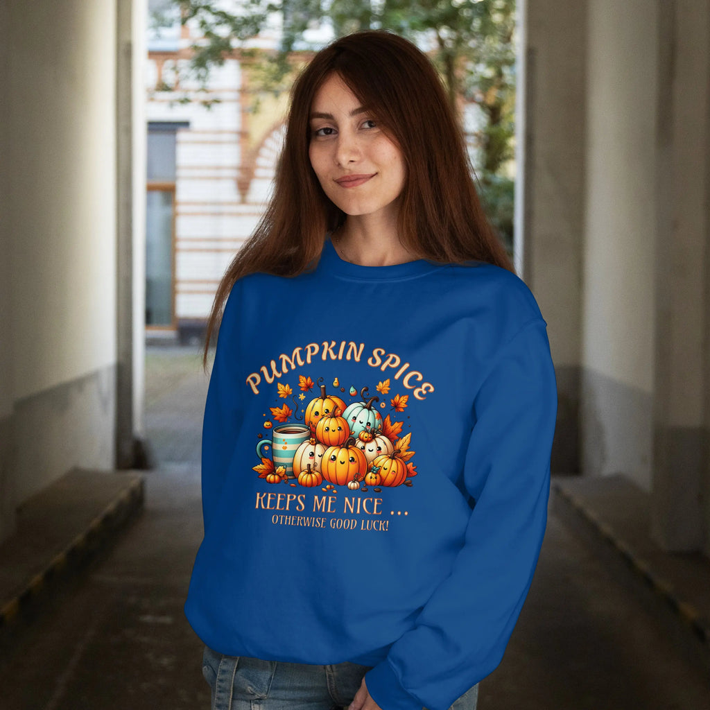 Pumpkin Spice Sweatshirt - Otherwise Good Luck Printify