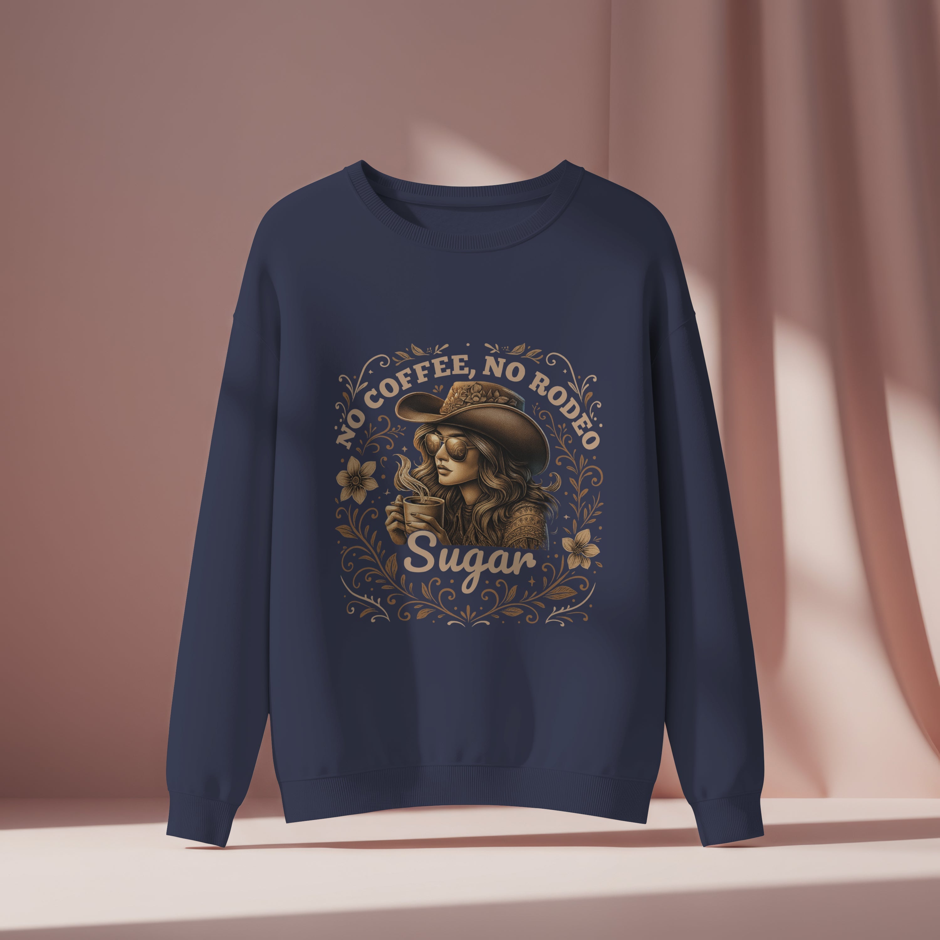 No Coffee, No Rodeo Sweatshirt Printify